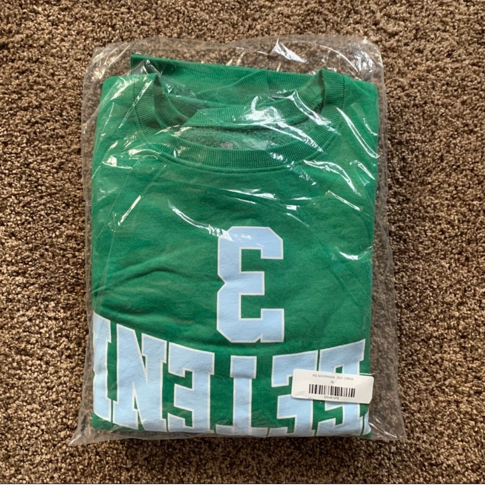NEW Ariana Grande Nicopanda Green Crewneck